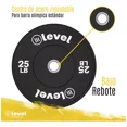 thumbnail image 4 of Discos Montu LEVEL FITNESS 25LB, 4 of 4