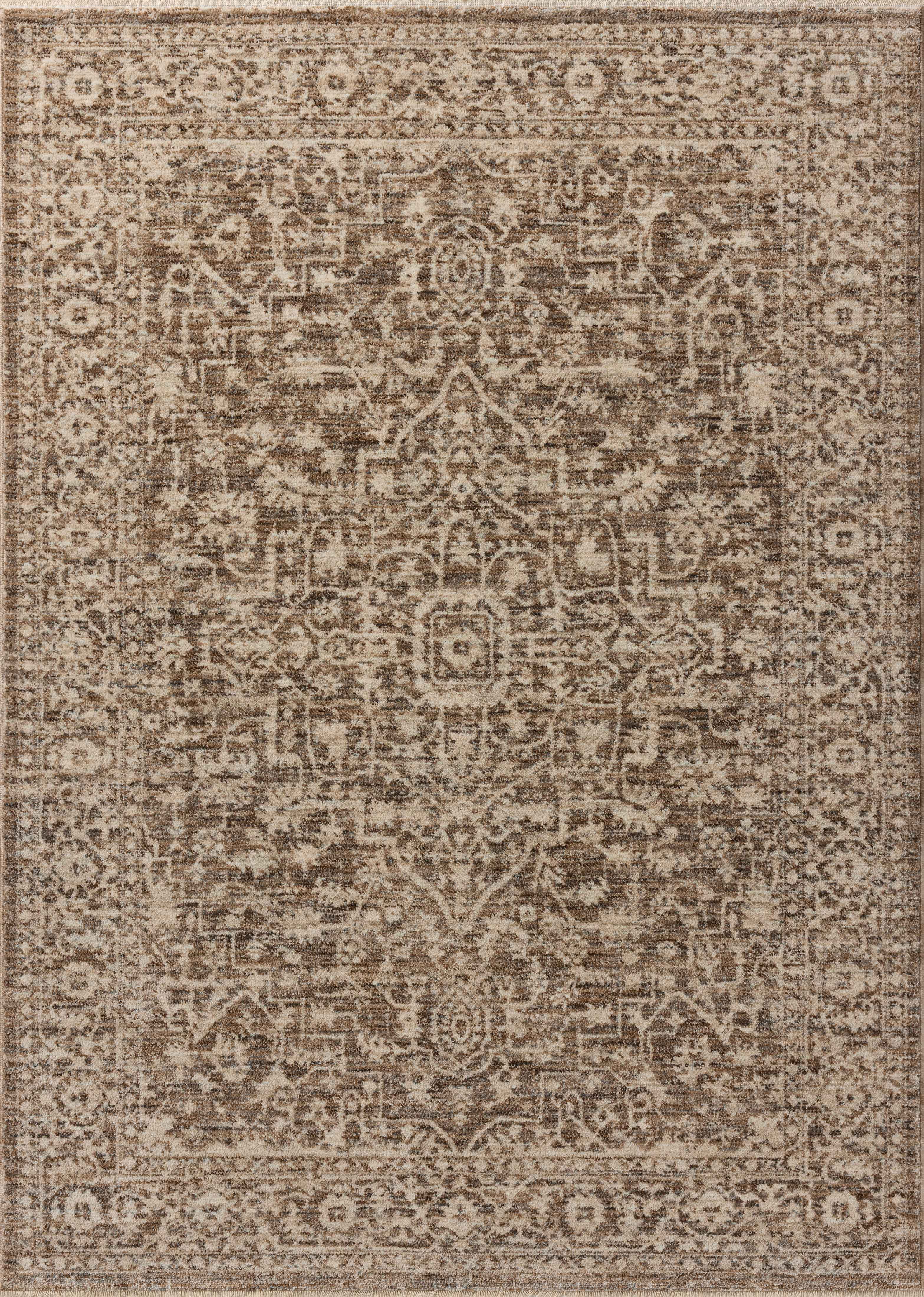 Loloi Newman Dark Taupe / Natural 9'-6" x 13' Area Rug