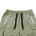 thumbnail image 6 of Big & Tall Men's Cargo Shorts 5 Pockets 7" Inseam Quick Dry Outdoor Hiking Short Pants Elastic Waist Drawstring Above Knee for Work, 6 of 8