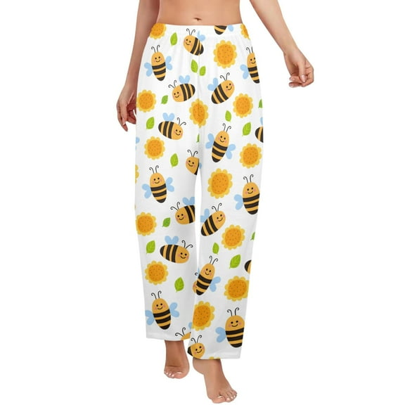 Ladies Sleeping Pajama Pants - Bumble - Women's Pajamas - XS