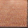 thumbnail image 3 of SAFAVIEH Montauk Zelma Geometric Cotton Area Rug, Orange/Multi, 6' x 6' Square, 3 of 8