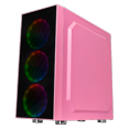 thumbnail image 2 of Xtreme PC Gaming Geforce RTX 3050 AMD Ryzen 5 5500 16GB SSD 500GB 2TB WIFI Pink, 2 of 6