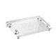 thumbnail image 3 of Bandeja rectangular para servir, bandeja acrílica para servir, ideal para oficina, hogar y comedor. Rayas, 3 of 9