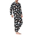 thumbnail image 2 of Sikiie Cool Gamepad Mens Pajama Set, Soft Warm Long Sleeve Sleepwear, Cozy Button-Down Pjs for Men-X-Large, 2 of 7