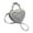 Silver, variant on Heart Shape Shoulder Bag Casual PU Trendy Crossbody Purse for Girls Ladies Women Silver