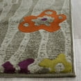 thumbnail image 4 of Safavieh SAFAVIEH Porcello PRL7730B Light Grey / Purple Rug, 4 of 4