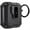 Black, variant on JTCASES for AirPods 1st/2nd Generation Case, Military Grade Full Body Shockproof Protection Hard Cover, Support Wireless Charging with Keychain for Airpod 1/2, Black