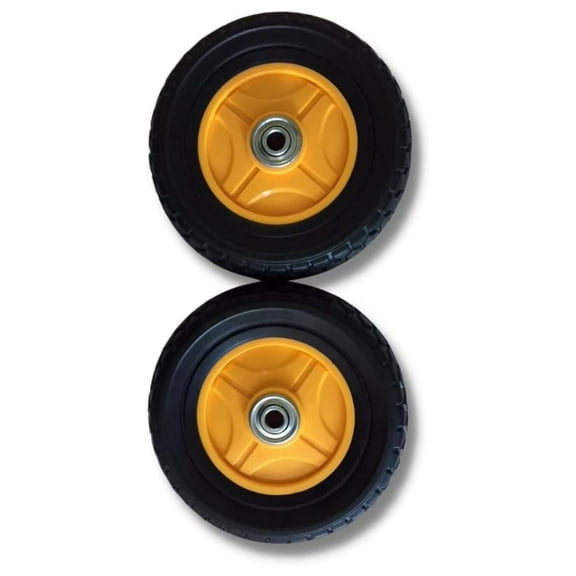 Mclane Edger 7" Front Wheel Complete with Bearings Replaces (2Pack) Part# 7075-7