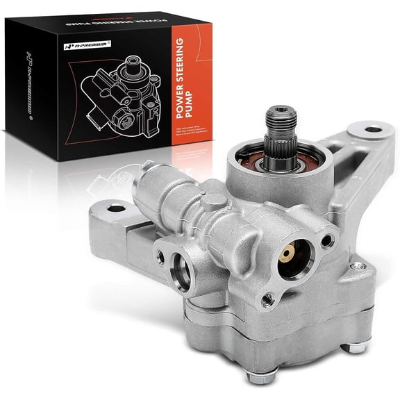 A-Premium Power Steering Pump, Compatible with Acura TL 2007-2008, 3.5L, Replace # 56110RDBA01