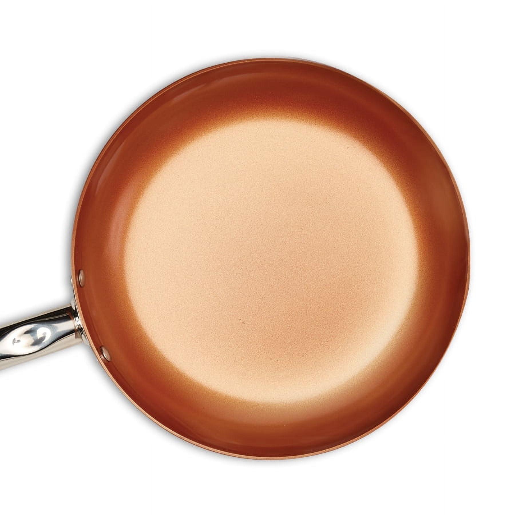 Healthy Chef's Copper Frying Pan With Nonstick Coating - Induction Fry –  Icydeals