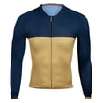 thumbnail image 2 of Maillot de ciclismo de manga larga para hombre, fino, transpirable, con protección solar, para ciclismo de montaña, 2 of 4