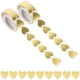 thumbnail image 1 of 2 rollos de calcomanías de etiqueta de sellado autoadhesivas pegatinas en forma de corazón pegatinas de sello de envoltura, 1 of 9