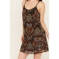 thumbnail image 3 of Shyanne Women's Printed Sleeveless Mini Dress - SWSU24D98-DKBN X-  US, 3 of 4