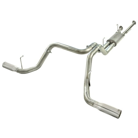 aFe MACHForce XP 2-1/2in to 3in 409 SS Cat-Back Exhaust w/ Polished Tips 10-17 Toyota Tundra V8