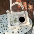 thumbnail image 4 of Shoulder Bag Clear Itabag Pin Display Crossbody Bag Book Bag Japanese Styles Messengers Bag Bows Handbag, 4 of 9