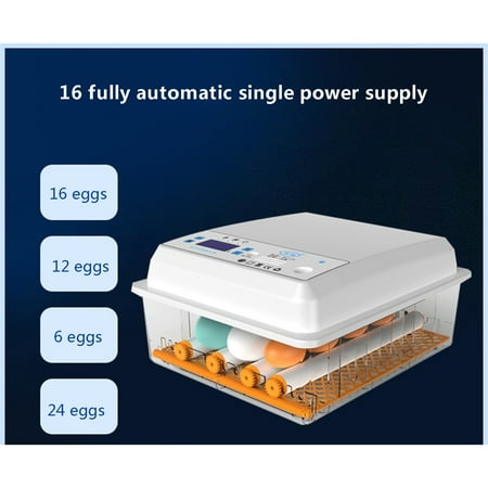 Automatic intelligent poultry and egg incubator with cold source lamp