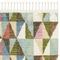 thumbnail image 4 of SAFAVIEH Kenya Blazhe Braided Geometric Fringe Area Rug, Multi, 6' x 9', 4 of 5