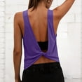 thumbnail image 2 of SROBPTY Womens Tank Tops Solid Sleeveless Crew Neck Loose Summer Shirts, 2 of 5