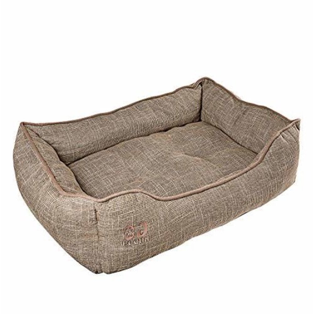 GOBUDDY Square Pet Bed For Cats & Dogs Ultra Soft & Comfortable