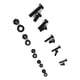 thumbnail image 1 of Kit Surtido De Arandelas De Tuercas De Tornillo De Nailon M2-M5 De 270 Piezas, Alta Dureza, Larga Vida útil, Roscas De Precisión, Almacenamiento Y, 1 of 7