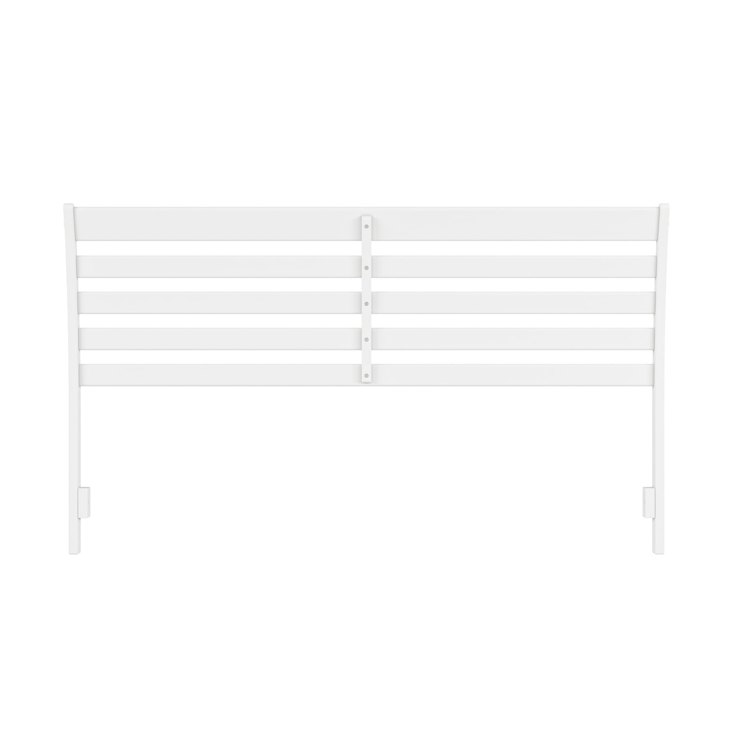 AFI Savannah King Solid Wood Headboard with Attachable Charger, White