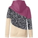 thumbnail image 4 of Sudaderas con capucha para mujer, cuello redondo, casual, manga larga, bloques de color, sudaderas con capucha, suéteres, tops de otoño Levamdar WRMH-1664-53, 4 of 5