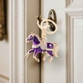 thumbnail image 5 of Horse Keychain, Cute Horse-Shaped Car Key Fob Pendant, Equestrian-Themed Accessory for Keys and Bags, Gift for Horse Lovers, Portable & Durable Design, 5 of 5