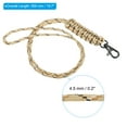 thumbnail image 2 of Uxcell Paracord Lanyard Braided Lanyard Necklace Keychain Badge Lanyard with Alloy Clip Desert Camo, 2 of 5