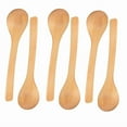 thumbnail image 5 of Mini 6 Pcs Wooden Spoon Kitchen Cooking Condiment Utensil Spoon Coffee Teaspoon, 5 of 5