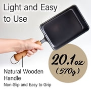 Yamasan Iron Tamagoyaki Omelette Pan, Egg Pan Skillet, Made in Japan