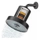 thumbnail image 1 of 25 Etapas Filtro De Agua Para Regadera, 6"Cabezal de ducha de lluvia de alta presión con filtrado, Agua Para Eliminar Cloro, Impurezas Y Olores, Ideal Para Todo Tipo De Baño(ferroso), 1 of 7