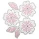 thumbnail image 1 of Forma de flores apliques dhinestone ropa de bricolaje hierro accesorio en prendas de parche floral bolsas de bricolaje, 1 of 5