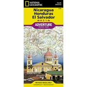 Adventure map: nicaragua, honduras, and el salvador - folded map: 9781566955287
