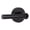 Black, variant on Miseno MLK1012SN Elkton Round Rod Single Cylinder Keyed Entry Door Lever Set - Nickel