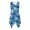Blue Camouflage Horse Silhouette Pattern, variant on Ladies Irregular Hem Casual Dress, Cartoon Magic Dinosaur Pattern Side Pockets Sleeveless Sundress, Tank Round Neck Summer Sleeveless Dress for Party