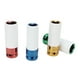 thumbnail image 3 of Ouitble Llave de Vaso de Impacto de Tuerca, 4 Piezas métricas de 1/2 pulg., 4 Colores codificadas, a Prueba de arañazos, Tuerca de Rueda, Llave de Vaso de Impacto para reparación, 3 of 5