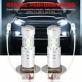 thumbnail image 6 of MaritcuteH3 Fog LED Light Bulb,2 Pcs H3 Led Fog Light Bulb Conversion Kit Dc 12v-24v 100w 360 Degrees Super Bright Canbus 6000k 1800LM LED chip high Power Fog Running Lights, 6 of 9