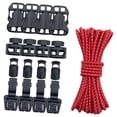 thumbnail image 1 of Kit de actualización de cordón elástico para mochila con mayor capacidad de almacenamiento, cordón elástico resistente para escalada Rojo, 1 of 8