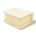 thumbnail image 2 of Craft Supply Unfinished Wooden Keepsake Book Shaped Box - 3.75 x 3 x 1.5 Inches, 2 of 3