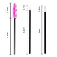 thumbnail image 2 of Kit de cepillo de maquillaje Comestic Yinane 150PCS aplicador desechable varita roja, 2 of 4