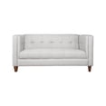 thumbnail image 1 of Love Seat Kessa Muebles Drake Gris Claro, 1 of 1