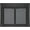 Black, variant on UniFlame Logan Medium Masonry Fireplaces Doors, Steel Frame with Smoke Tempered Glass, Black, Medium