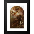 thumbnail image 2 of Anonymous 11x14 Black Modern Framed Museum Art Print Titled - Ecstasy of St. Francis (1700), 2 of 5