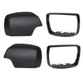 thumbnail image 3 of Car Black Rearview Mirror Cover Shell Side Mirror Caps With Frame Replacement For- E53 X5 2000-2006, 3 of 5