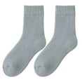 thumbnail image 2 of TUOBARR Valentines Day Savings Clearance 2024! Winter Thermal Socks, Plush Socks For Children, Winter Thick And Warm Wool Socks For Women, Medium Length Floor Socks, 2 of 2