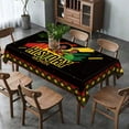 thumbnail image 4 of Black History Month Tablecloth African American Table Cloth February Holiday Party Decoration Kitchen Dining Room Home Table Cover Decor-60×84inch, 4 of 5