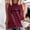 Wine, variant on Tank Tops for Women Plus Size Round-Neck Sleeveless Baseball Loose Printed Pullover Tops Gray XL