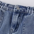 thumbnail image 6 of Afdoent Girls Pants Denim Cargo Pants For Girls With Pocket Straight Leg Design Elastic Waist And Casual Cool Style For Kids Casual Wear, 6 of 9