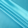 thumbnail image 2 of MDS Pack of 30 Yard Charmeuse Bridal SOLID Satin Fabric for Wedding Dress Fashion Crafts Costumes Decorations Silky Satin 44” Turquoise, 2 of 5