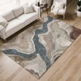thumbnail image 6 of Addison Rugs Mayfield Premium Machine Washable Transitional Abstract Beige Rectangle Rug, 5' x 7'6", 6 of 6
